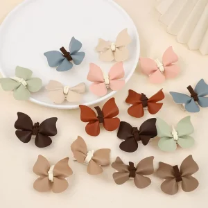 Butterfly Hair Clip For Toddlers Hair Accessories Headwear Headdress Barrettes Waterproof Bow Hairpins Clips Gifts