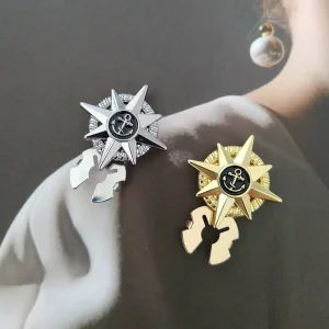 Button Cover for Shirt Decorative Cover Cufflinks Button Flower Clip Button LSCB1233