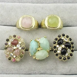 CH LAR0083 Stone Fashion Ring Adjustable Rings Jewelry Fine Jewelry