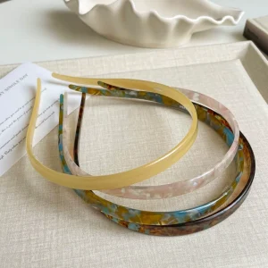 CLARMER Fashion Women Hair Accessories Women Anti Slip Hairband Custom Non Pinching Ear Bone Glasses Acetate Thin Headband