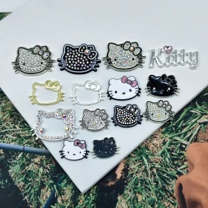 Cartoon Alloy Rhinestone DIY Hair Accessories Phone Case Handmade Patch Charms