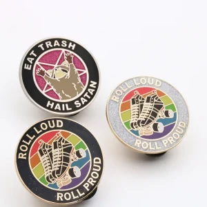 Cartoon Soft and Hard Enamel Pin Metal Resin coated Brooches Lapel Pins for Clothes Hat Bag Decoration