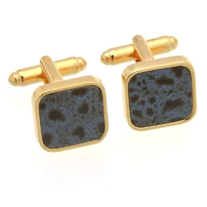 Ceramic Marble Stone Luxury Cufflinks Custom Mens Business Suit Shirt Fashion Accessory Wedding Tuxedo Jewelry Gift
