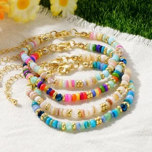 Chain Link Bracelets Natural Stone Bracelet Gemstone Beaded Bracelets Luxury Jewelry Daily Summer Gifts
