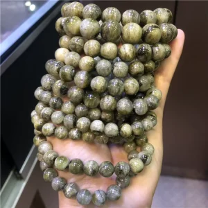 Chakras Natural Stone Brazil Green Tourmaline 8mm 10mm 12mm Bracelet Women’s Fashion Crystal Jewelry Birthday Gift