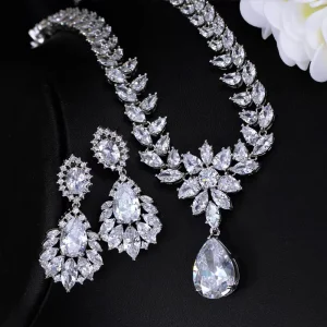 Charming Fashion Sterling Silver Jewelry Set