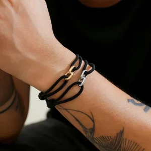 Charms Adjustable Weave Milan Rope Bracelet for Men Minimalist Male Daily Street Wearing Hand Chains Fashion Jewelry Accessories