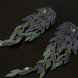 China Jewelry Jewelry Gold Plated Sequin Earrings Halloween Earrings Jewellery Pearl Fashion Accessories for Women