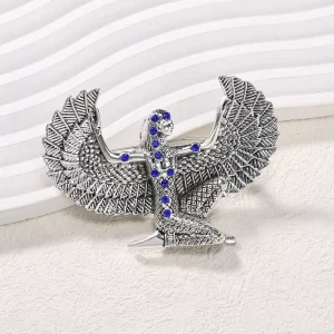 China Manufacturer Vintage Fashion Wedding Brooches Designer Rhinestones Zinc Alloy Men Women Clothing