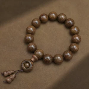 China Manufacturing Wooden Bead Bracelet Modern Bright Color Fashion Met Kralen Smooth Gift Durable Natural Fragrance Bracelet