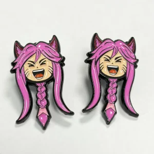 China Pins Manufacturers No Minimum Bulk Cartoon Custom Lapel Enamel Pin Metal Badge Anime Hard Soft Enamel Pins
