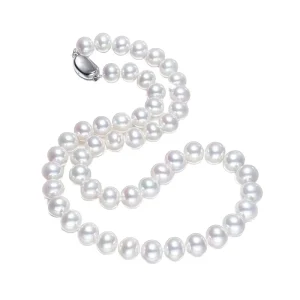 China Supplier Attractive Round Pearl Jewelry Freshwater Pearl Necklace Fashion Pearl Necklace