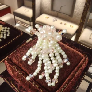 Chinese Style Beaded Fashion Drop Earrings Decorative Accessory for Clothing Hats Shoes More
