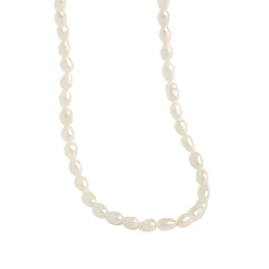 Choker Pearl Necklace for Women 925 Sterling Silver Collar Fashion Chain Custom Jewelry