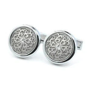 Classical Craved Premium Elegant Cufflinks Custom Mens Suit Shirt Fashion Accessory Wedding Tuxedo Trendy Jewelry Gift