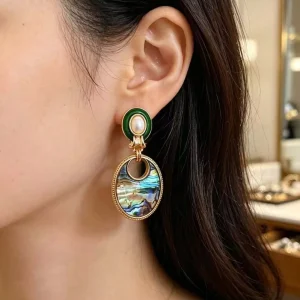 Colorful Chinese style Fashionable Earrings