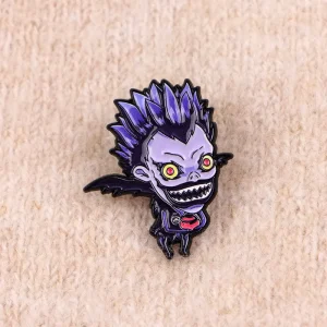 Cool Death Soft Plated Pin Anime Badge Lapel Pin