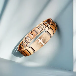 Copper Magnetic Bracelet for Men Detachable Link Adjustable Couple Luxury Fashion Jewelry MY-77