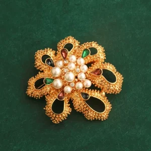 Costume Brooch for Bridal Party Fashion Ornaments Luxury Jewelry for Woman Gold Plated Antique Brooches for Sale Vintage Jewelry