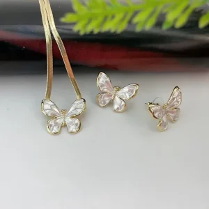 Costume Jewelry Butterfly 18K Gold Plated Dubai Jewelry Exquisite Costume Sets