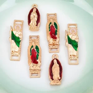 Creative Alloy Resin Double Pendant DIY Accessories Cartoon Character Oil Drop Necklace Sporty Bamboo Chain Mix and Match