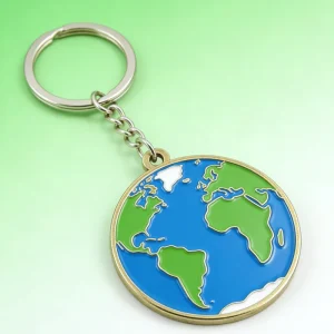 Creative Custom Metal Keychain Personalized Logo Zinc Alloy Keyring for Branding Awareness Promotion Gift
