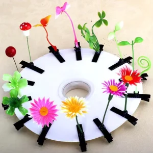 Creative and Lovely Children Hair Clip Accessories Bean Sprouts Hairpin Fashion Women Girls Hair Clip Accessories Jewelry