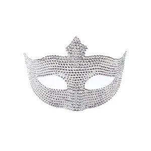 Cross border Bestseller Europe America New Customizable High end Diamond embellished Mask Halloween Ball Parties Fashionable