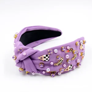 Cross border New Women’s Lipstick Hairband Fabric Fashion Nail Pearl Inlaid Diamond Sticky Handmade Gift 13CM High Heel Shoes