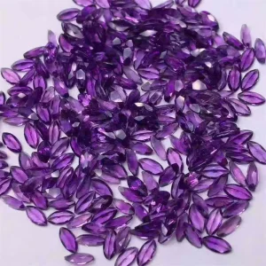 Crystal Marquise Cabochon Mixed Materials Amethyst Garnet Horse eye Cabochon for Gift