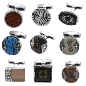 Cuff Links Men’s Accessories Alloy Cuff Links Classic Styling Accessories