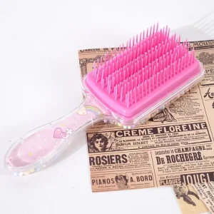 Curl Brush Defining Curly Hair Comb Bouncy Curl Brush Meridian Massager Anti Static Hairstyle Massage Comb For Women