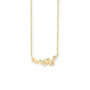 Custom 925 Sterling Silver Letter Necklace Fine Jewelry 14K Gold Plated Wish Lucky Letter Clavicle Chain Necklace