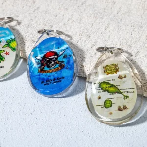 Custom Acrylic Keychain With Scenic Photo for Tourist Attractions Custom Destination Artwork for Tourist Souvenir Gift Shops