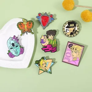 Custom Anime Pin for Backpacks Metal Badge Manga Brooch Accessories