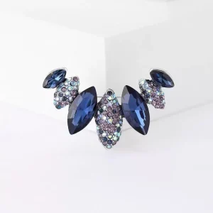 Custom Big Size Luxury Safety Fashion Lady Acrylic Designer Brooch Pin for Women Cloths Jewelry