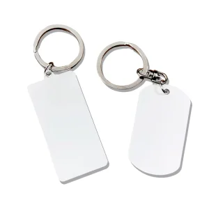 Custom Blank Sublimation Keychain DIY Printing Sublimation Keychain Heating Transfer Keychain