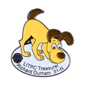 Custom Cartoon Metal Enamel Gold Plated Casting Lapel Badge for Clothing Jackets Hats Football Club Sports Lapel Pins