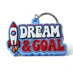 Custom Cartoon PVC Keychain Personalized Figure Key Ring Custom Printed logo Souvenir Accessory for Holiday Travel Business