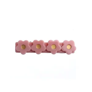 Custom Colorful Cute Acrylic Flower Children Hair Clips Kids Hair Accessories for Baby Girls