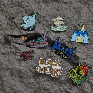 Custom Comic Con Enamel Pins Funny Cartoon Lapel Pin Cute Anime Metal Badges Trendy Brooch Pack for Bags