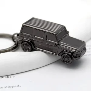 Custom Cross Country Vehicle Car Mini Model Tourist Zinc Alloy Souvenirs 3D Keyrings Key Ring Metal Keychain