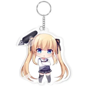 Custom Design Epoxy Resin Cute Shine Acrylic Key Chains Charm Acrylic Gift Make Your Own LOGO Acrylic Keychains