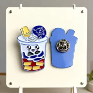 Custom Design Metal Zinc Alloy Clothes Cartoon Brooch Lapel Pin Anime Hat Pin Badges with Hard Soft Enamel Metal Logo Pin Brooch