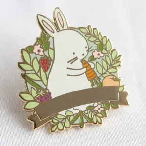 Custom Designer Brooches Fashion Metal Rabbit Enamel Pins Personalized Fashion Accessory