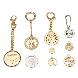 Custom Different Styles and Colors Metal Bag Charms