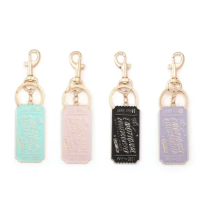 Custom Fashion Emotional Roller Coaster Key Chain Charm