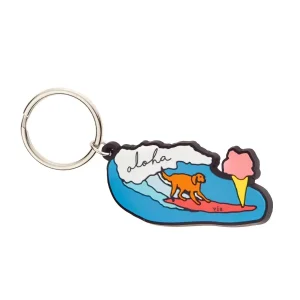 Custom Fashion PVC Key Chain with Cartoon Animal Logo