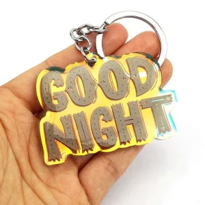 Custom Fashion Souvenirs Cute Anime Acrylic Charm Keychains for Promotion Gifts