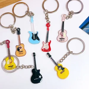 Custom High Quality Anime Printed Transparent Epoxy Keychain Acrylic Charms Clear Transparent Texture Exquisite Epoxy Craft